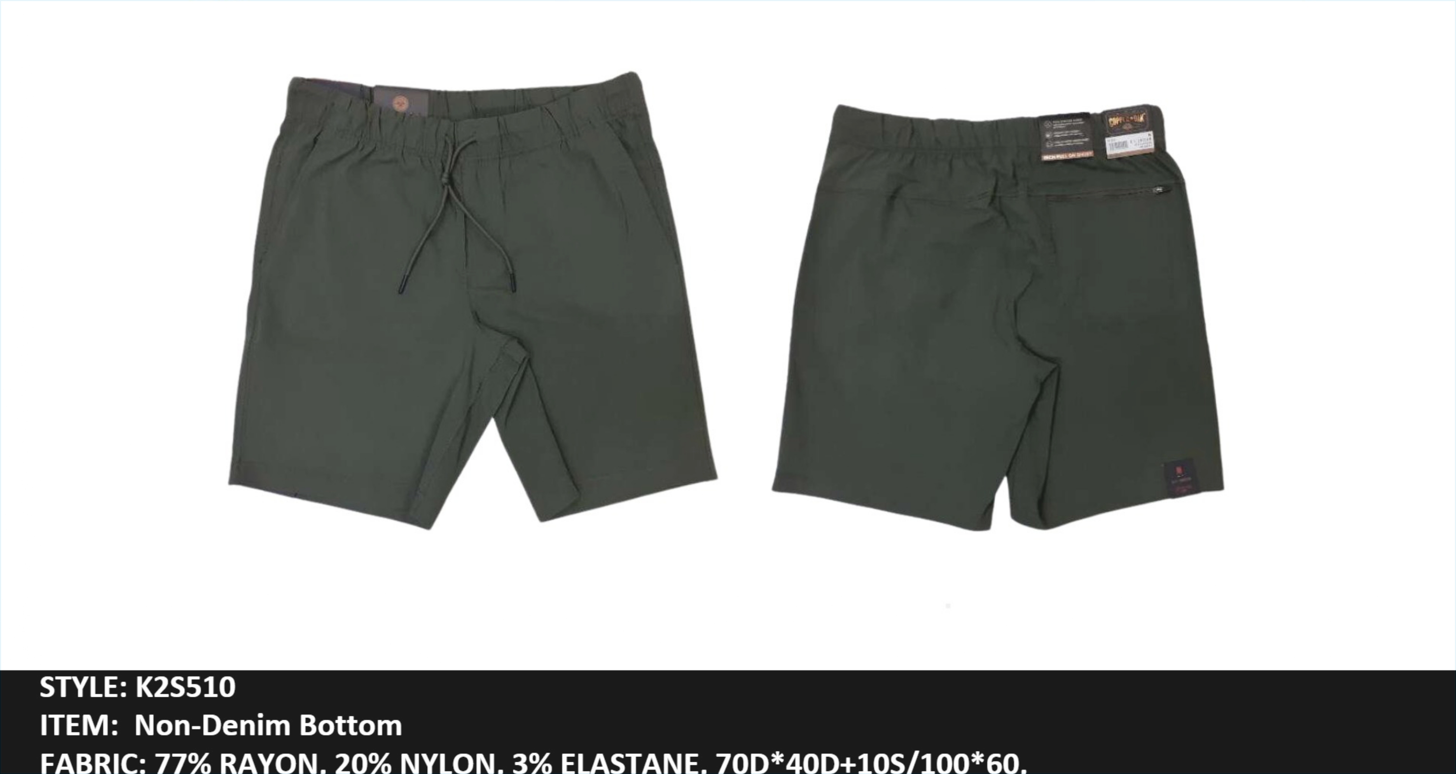 Non-Denim Bottom shorts